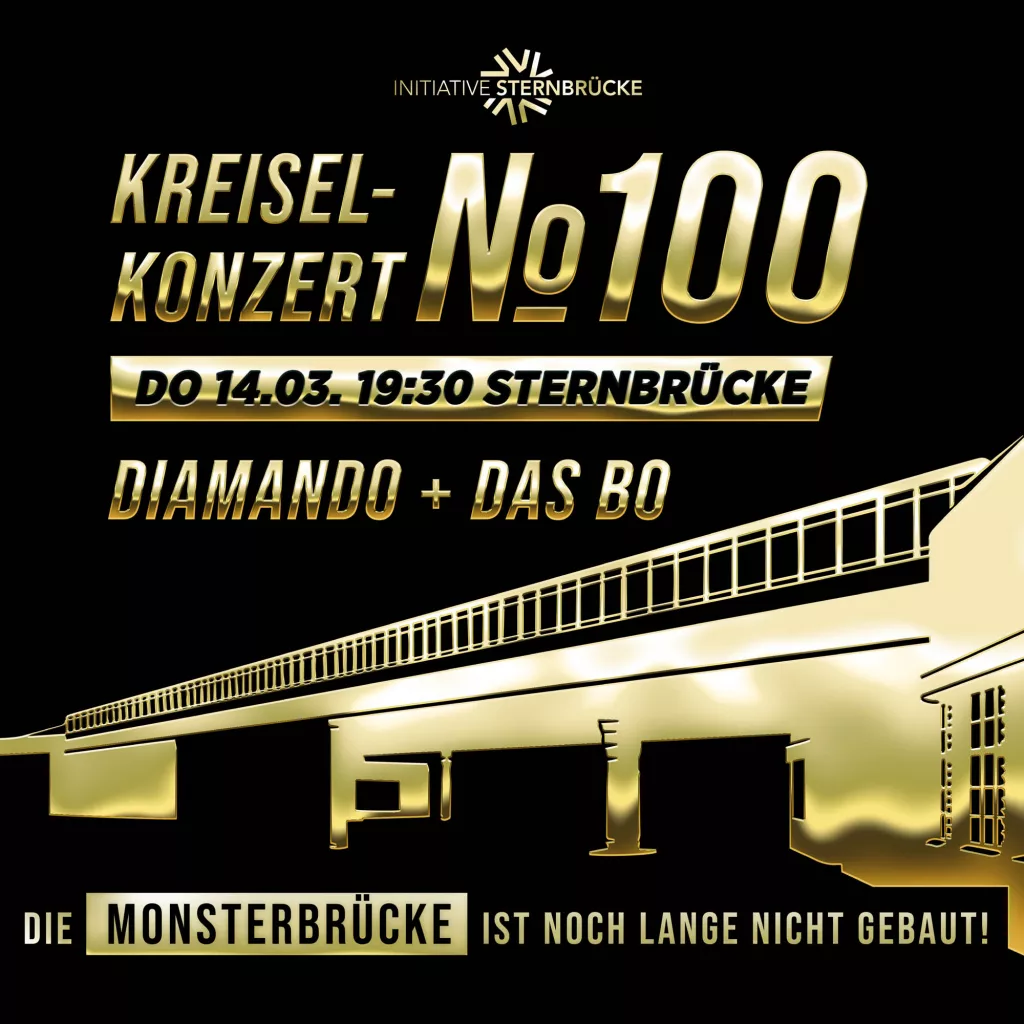 Sternbrücke, Initiative Sternbrücke, Kreiselkonzert Nr. 100